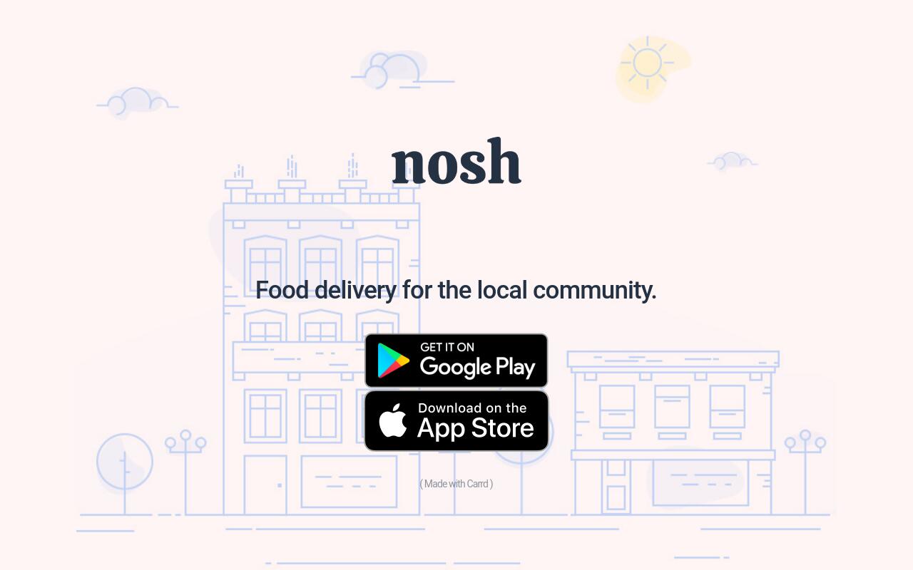 Carrd profile picture for @nosh